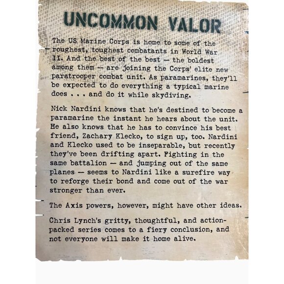 World War II Book Four "The Liberators" By Chris Lynch Hardcover - Picture 13 of 16